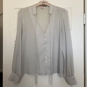 Forever 21 Contemporary Blouse with Bow Tie